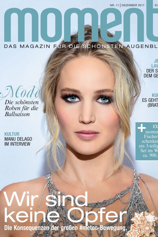 JENNIFER LAWRENCE in Moments Magazine, Austria December 2017