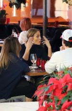 JENNIFER LOPEZ and Alex Rodriguez Out for Dinner with Friends in Miami 12/16/2017