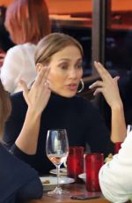 JENNIFER LOPEZ and Alex Rodriguez Out for Dinner with Friends in Miami 12/16/2017