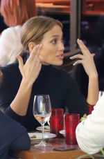 JENNIFER LOPEZ and Alex Rodriguez Out for Dinner with Friends in Miami 12/16/2017