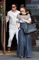 JENNIFER LOPEZ and Alex Rodriguez Out for Lunch at South Beverly Grill in Beverly Hills 12/29/2017