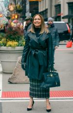JENNIFER LOPEZ on the Set of Second Act in New York 12/08/2017
