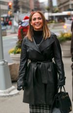 JENNIFER LOPEZ on the Set of Second Act in New York 12/08/2017