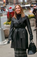 JENNIFER LOPEZ on the Set of Second Act in New York 12/08/2017