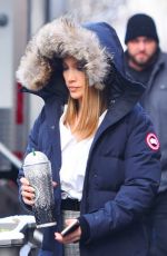 JENNIFER LOPEZ on the Set of Second Act in New York 12/14/2017