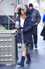 JENNIFER LOPEZ on the Set of Second Act in New York 12/14/2017