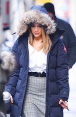 JENNIFER LOPEZ on the Set of Second Act in New York 12/14/2017