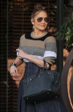JENNIFER LOPEZ Out in Beverly Hills 12/29/2017