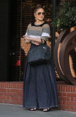JENNIFER LOPEZ Out in Beverly Hills 12/29/2017