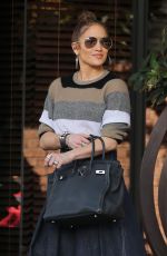 JENNIFER LOPEZ Out in Beverly Hills 12/29/2017