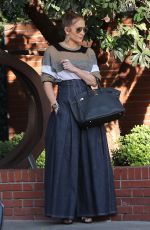 JENNIFER LOPEZ Out in Beverly Hills 12/29/2017