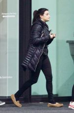 JENNY SLATE on the Set of Venom in Atlanta 12/22/2017
