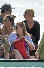 JESS WOODLEY at a Boat in Barbados 12/28/2017