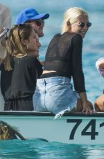 JESS WOODLEY at a Boat in Barbados 12/28/2017