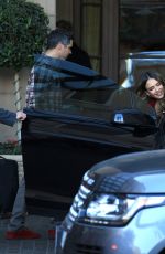 JESSICA ALBA and Cash Warren Leaves a Party in Beverly Hills 12/17/2017