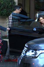 JESSICA ALBA and Cash Warren Leaves a Party in Beverly Hills 12/17/2017