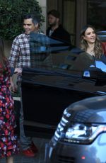 JESSICA ALBA and Cash Warren Leaves a Party in Beverly Hills 12/17/2017