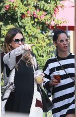 JESSICA ALBA and OLIVIA MUNN Out for Lunch in Beverly Hills 12/18/2017