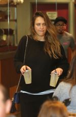 JESSICA ALBA at Cabbage Patch Restaurant in Beverly Hills 12/20/2017