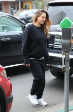 JESSICA ALBA at Cabbage Patch Restaurant in Beverly Hills 12/20/2017