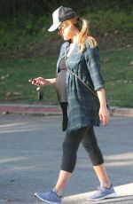 JESSICA ALBA Out and About in Los Angeles 12/27/2017