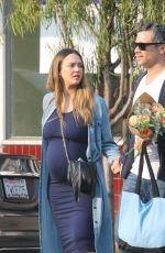 JESSICA ALBA Out and About in West Hollywood 12/16/2017
