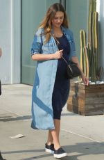 JESSICA ALBA Out and About in West Hollywood 12/16/2017