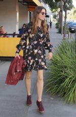 JESSICA BIEL Out and About in Beverly Hills 12/11/2017