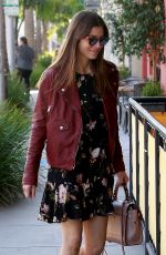 JESSICA BIEL Out and About in Beverly Hills 12/11/2017