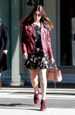 JESSICA BIEL Out and About in Beverly Hills 12/11/2017