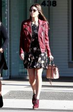 JESSICA BIEL Out and About in Beverly Hills 12/11/2017