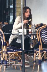 JESSICA BIEL Out for Lunch in Hollywood 12/02/2017