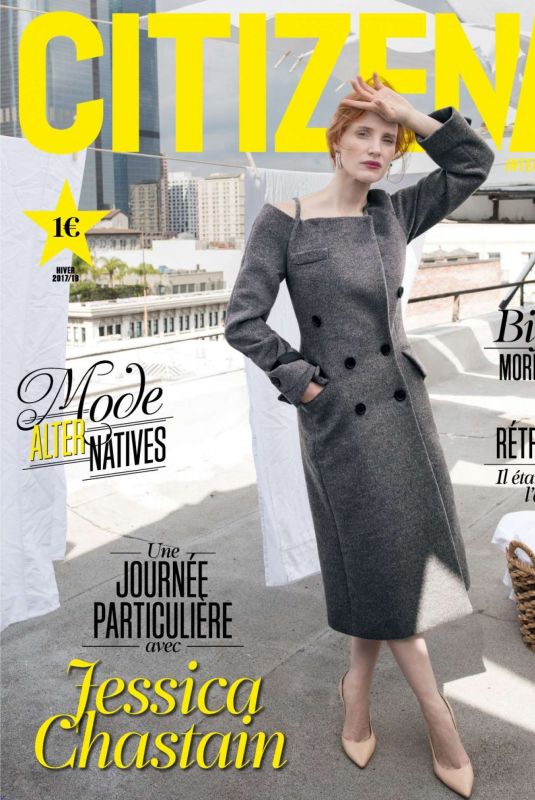 JESSICA CHASTAIN in Citizen K Magazine, December 2017 Issue