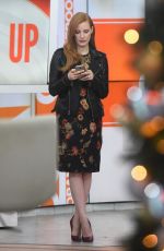 JESSICA CHASTAIN on the Set of Today Show in New York 12/15/2017