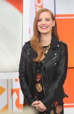 JESSICA CHASTAIN on the Set of Today Show in New York 12/15/2017