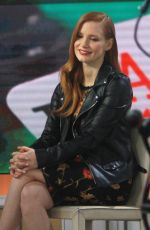 JESSICA CHASTAIN on the Set of Today Show in New York 12/15/2017