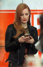 JESSICA CHASTAIN on the Set of Today Show in New York 12/15/2017