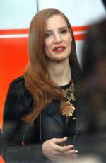 JESSICA CHASTAIN on the Set of Today Show in New York 12/15/2017