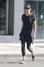 JESSICA GOMES Leaves a Gym in Beverly Hills 12/01/2017