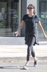 JESSICA GOMES Leaves a Gym in Beverly Hills 12/01/2017
