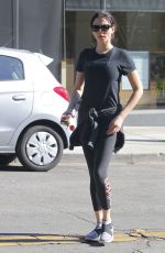 JESSICA GOMES Leaves a Gym in Beverly Hills 12/01/2017