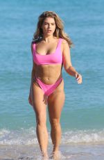 JESSICA MARTIN, JACQUELYN NOELLE and ALANA PAOLUCCI in Bikinis at a Beach in Miami 12/12/2017