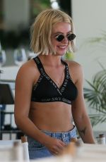 JESSICA WOODLEY in Bikini at a Beach in Barbados 12/13/2017