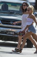 JESSICA WOODLEY in Cut Off Out in Barbados 12/16/2017