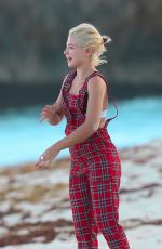 JESSICA WOODLEY Out on the Beach in Barbados 12/16/2017