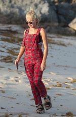JESSICA WOODLEY Out on the Beach in Barbados 12/16/2017