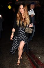 JOANNA JOJO LEVESQUE Leaves Chateau Marmont in Los Angeles 11/30/2017