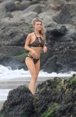 JOANNA KRUPA in Bikini at a Beach in Malibu 12/09/2017