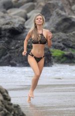 JOANNA KRUPA in Bikini at a Beach in Malibu 12/09/2017
