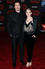 JOANNE TUCKER at Star Wars: The Last Jedi Premiere in Los Angeles 12/09/2017